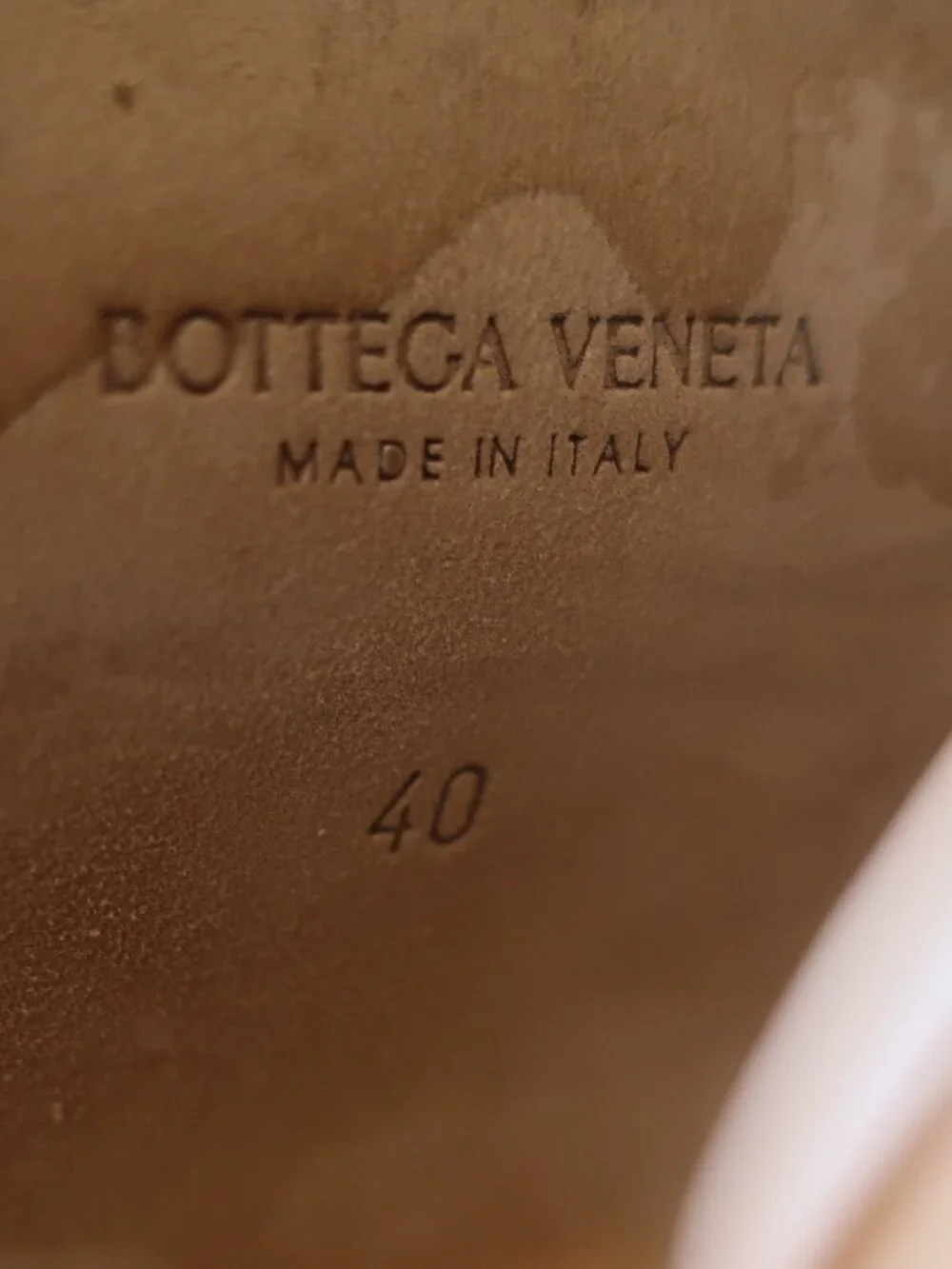 Authentic Bottega Veneta Lagoon Platform Slide Leather Sculpt Heels 40 US/10